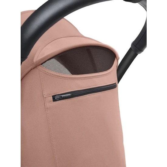 Коляска 2 в 1 Stokke YoYo³ Bassinet Ginger чёрная рама - 3
