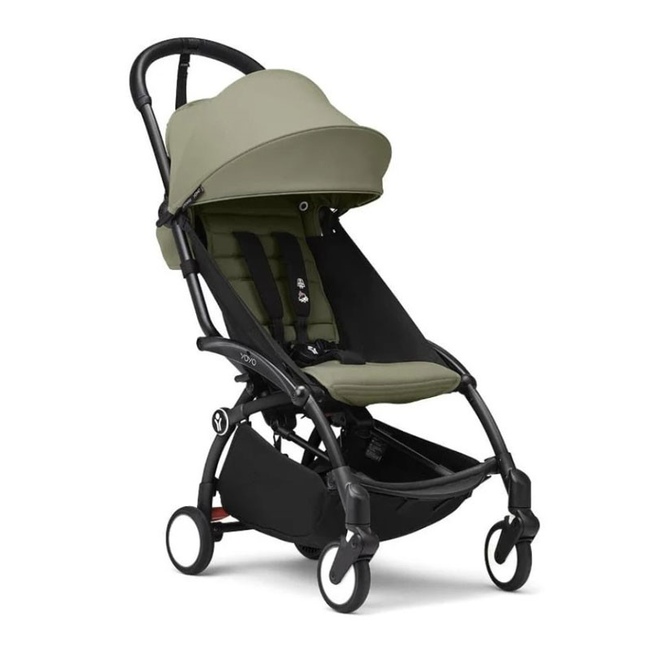 Прогулочная коляска Stokke Yoyo 3 Olive шасси черный
