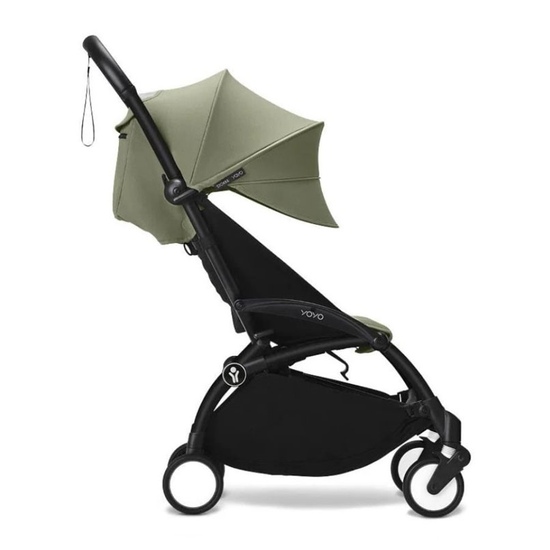 Прогулочная коляска Stokke Yoyo 3 Olive шасси черный - 2