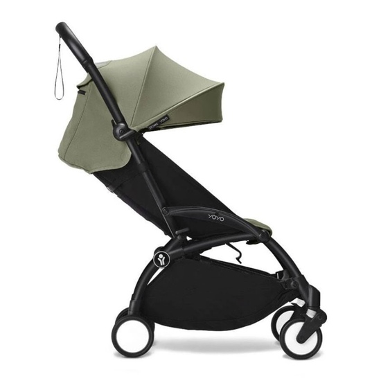 Прогулочная коляска Stokke Yoyo 3 Olive шасси черный - 3