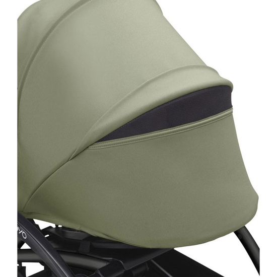 Коляска 2 в 1 Stokke YoYo³ Newborn pack Olive чёрная рама - 5