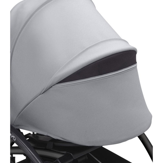 Коляска 2 в 1 Stokke YoYo³ Newborn pack Stone чёрная рама - 5