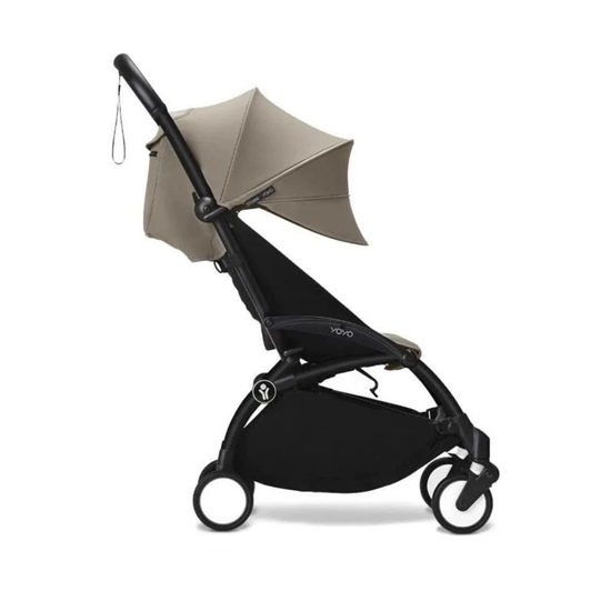 Прогулочная коляска Stokke Yoyo 3 Taupe шасси черный - 1