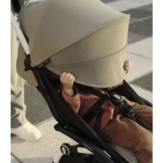 Прогулочная коляска Stokke Yoyo 3 Taupe шасси белый - 4