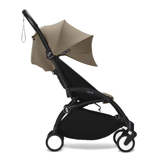 Прогулочная коляска Stokke Yoyo 3 Toffee шасси черный - 3
