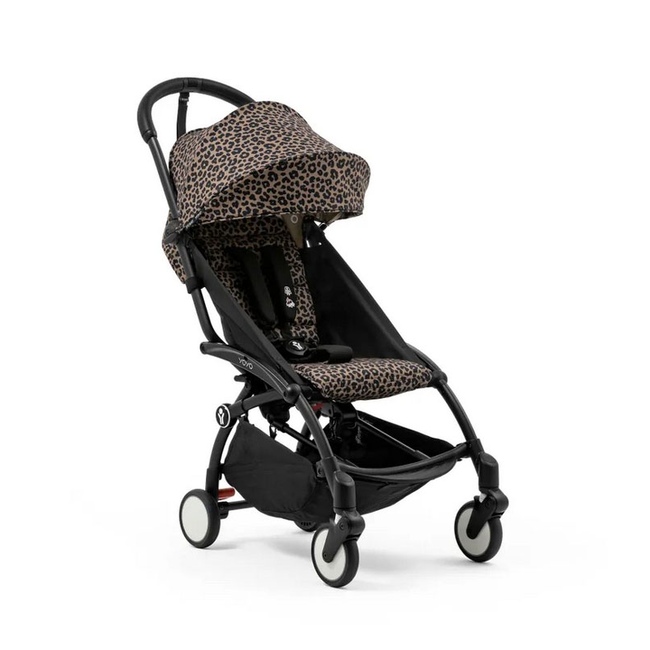 Прогулочная коляска Stokke Yoyo 3 Leopard шасси черный