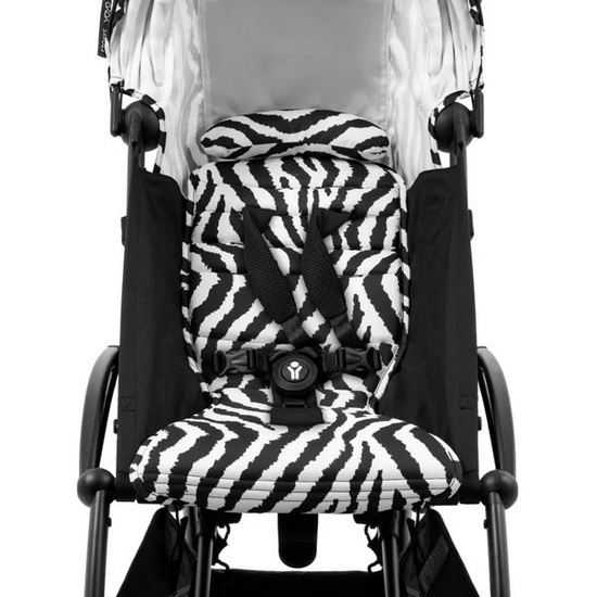 Прогулочная коляска Stokke Yoyo 3 Zebra шасси черный - 4