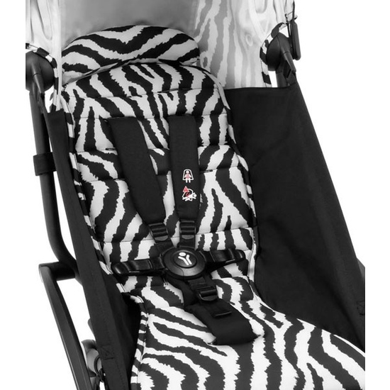Прогулочная коляска Stokke Yoyo 3 Zebra шасси черный - 6