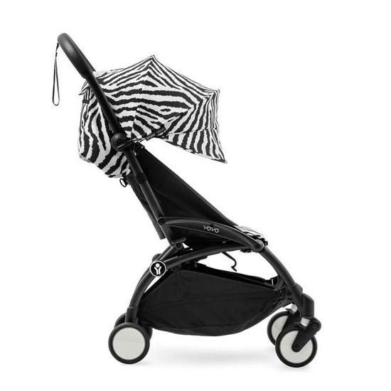 Прогулочная коляска Stokke Yoyo 3 Zebra шасси черный - 2