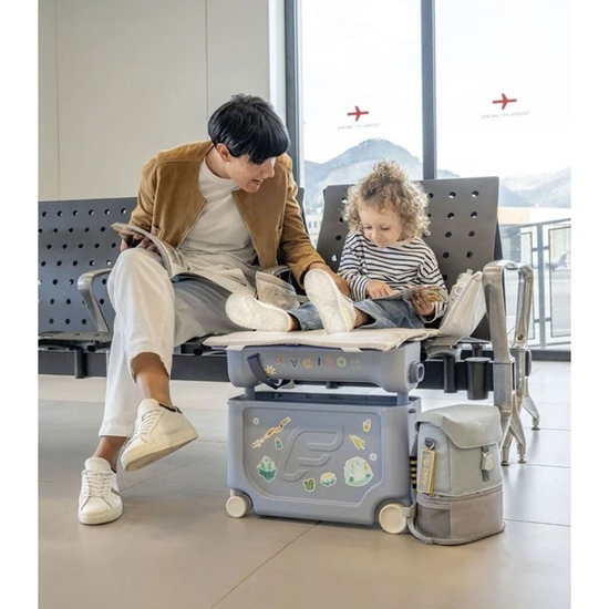 Stokke Чемодан-кроватка для путешествий JetKids BedBox Arctic Blue - 9