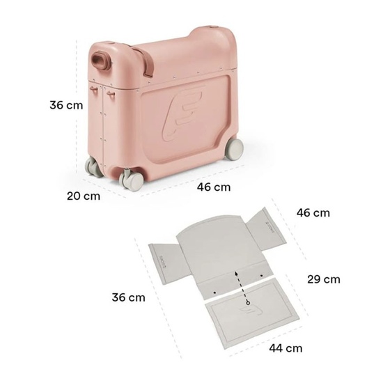 Stokke Чемодан-кроватка для путешествий JetKids BedBox Coral Pink - 3