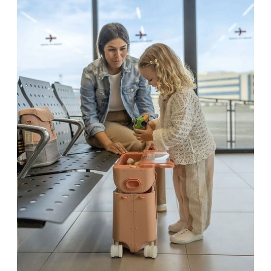 Stokke Чемодан-кроватка для путешествий JetKids BedBox Coral Pink - 6