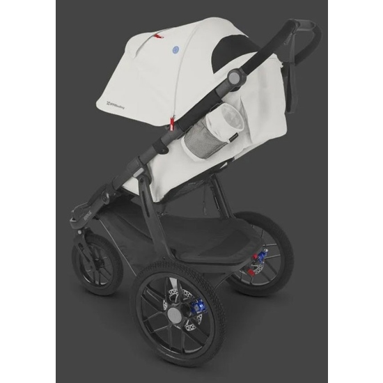 Коляска прогулочная Uppababy Ridge Black Bryce white - 4