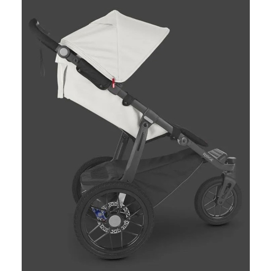 Коляска прогулочная Uppababy Ridge Black Bryce white - 7