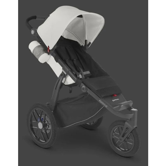 Коляска прогулочная Uppababy Ridge Black Bryce white - 8