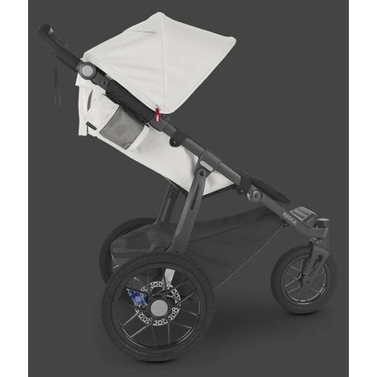 Коляска прогулочная Uppababy Ridge Black Bryce white - 9