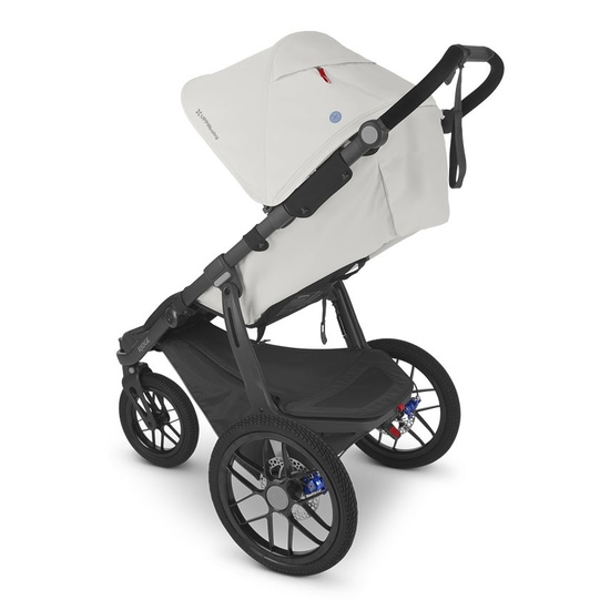 Коляска прогулочная Uppababy Ridge Black Bryce white - 11