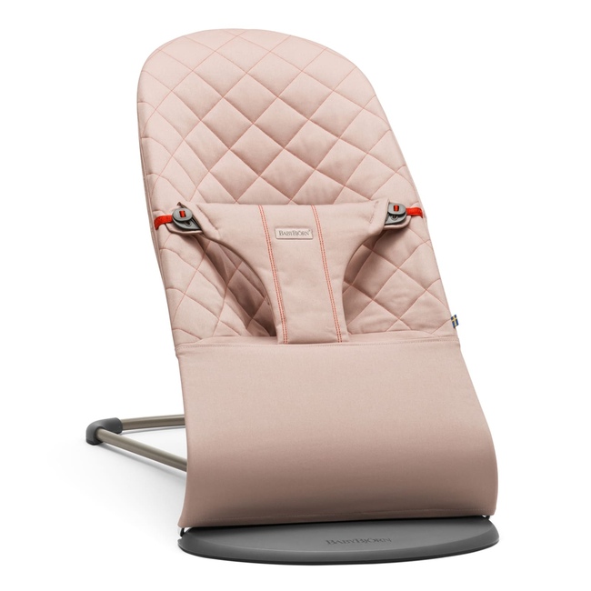 Шезлонг BabyBjorn bliss Cotton, Розовый