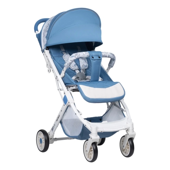 Коляска прогулочная Farfello Comfy Go Синий разноцветный