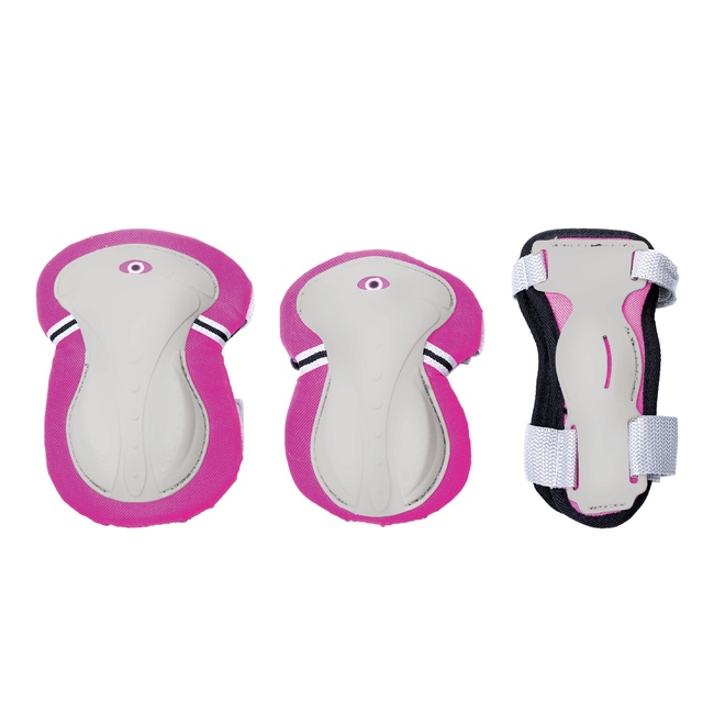 Комплект защиты GLOBBER PROTECTIVE JUNIOR SET XXS (-25KG ) Розовый