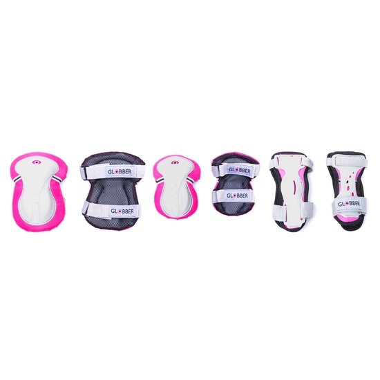 Комплект защиты GLOBBER PROTECTIVE JUNIOR SET XXS (-25KG ) Розовый - 1