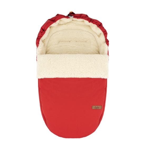 Меховой конверт Markus Egg Basic. Цвет-Tango Red / красный - 6