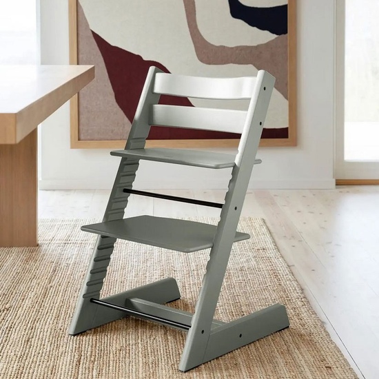 Растущий стульчик Stokke Tripp Trapp из бука Glacier Green - 4