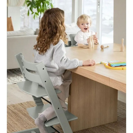 Растущий стульчик Stokke Tripp Trapp из бука Glacier Green - 5