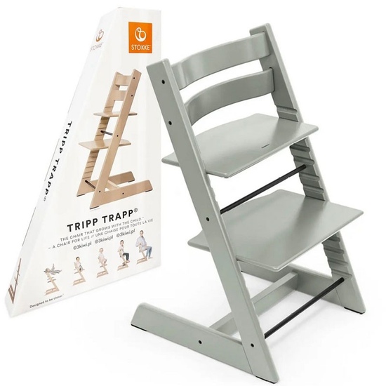 Растущий стульчик Stokke Tripp Trapp из бука Glacier Green - 7