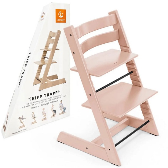 Растущий стульчик Stokke Tripp Trapp из бука Serene Pink - 3