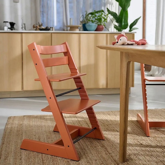 Растущий стульчик Stokke Tripp Trapp из бука Terracotta - 4