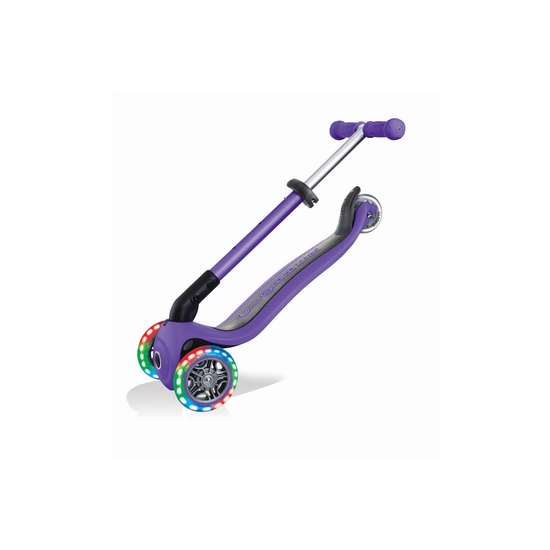 Самокат GLOBBER JUNIOR FOLDABLE LIGHTS Фиолетовый - 5