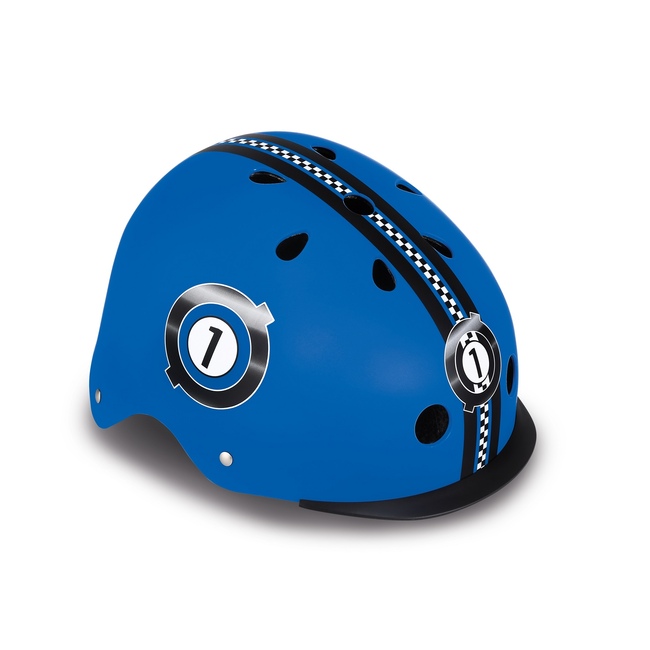 Шлем детский Globber Elite Lights XS/S (48-53CM) Синий