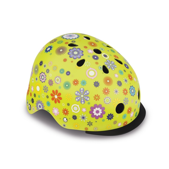 Шлем детский Globber Elite Lights XS/S (48-53CM) Зеленый