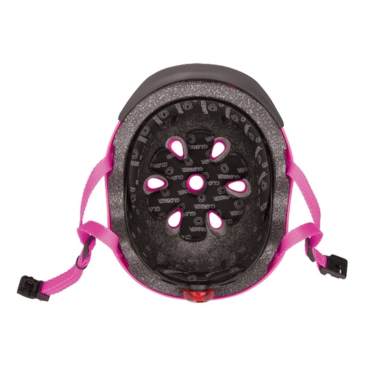 Шлем детский Globber Elite Lights XS/S (48-53CM) Розовый - 3