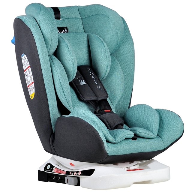 Детское поворотное автокресло Costa CS-002 Isofix мятный