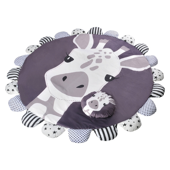 Farfello Складной детский коврик Z2 Жираф, серый