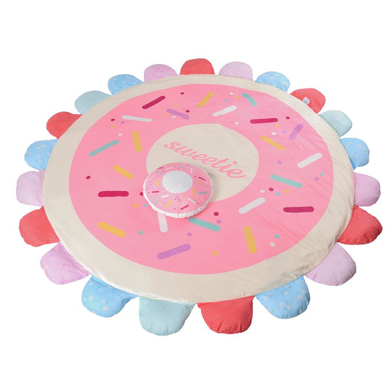 Farfello Складной детский коврик Z2 Пончик, розовый