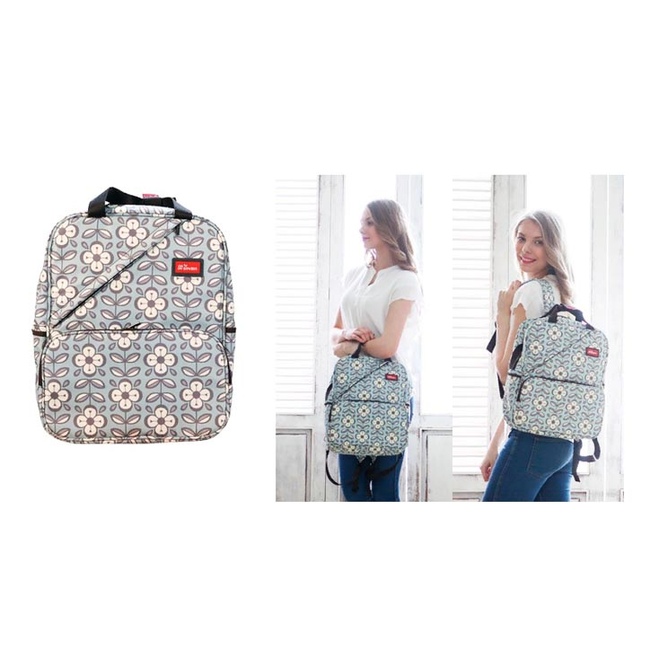 Сумка-рюкзак Sinbii bag multi — Бирюзовый с цветами