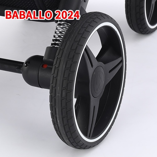 Коляска Babalo Future 2024 Черный/Черная рама - 4