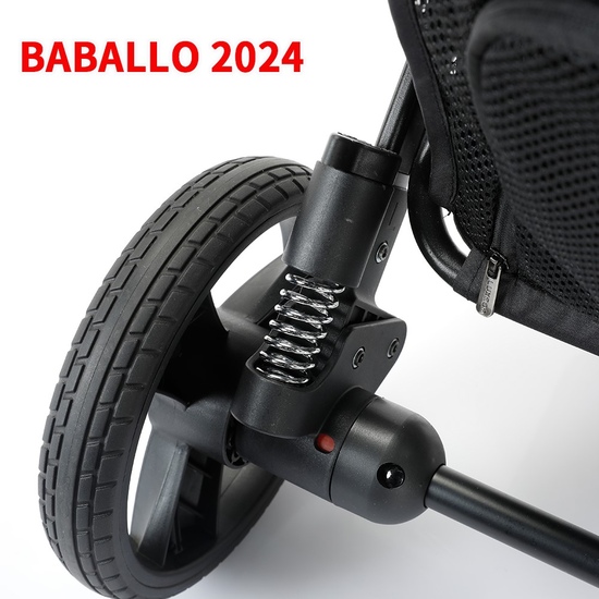Коляска Babalo Future 2024 Черный/Черная рама - 5