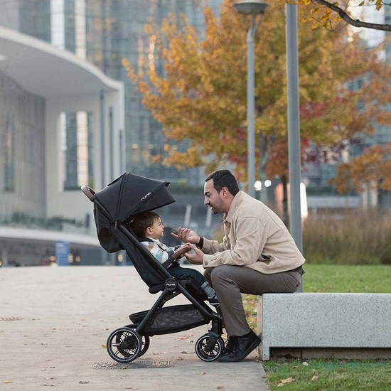 Прогулочная коляска Nuna Trvl LX Caviar - 20