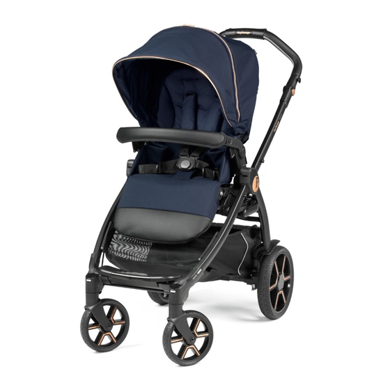 Детская прогулочная коляска Peg Perego Book Blue Shine - 1