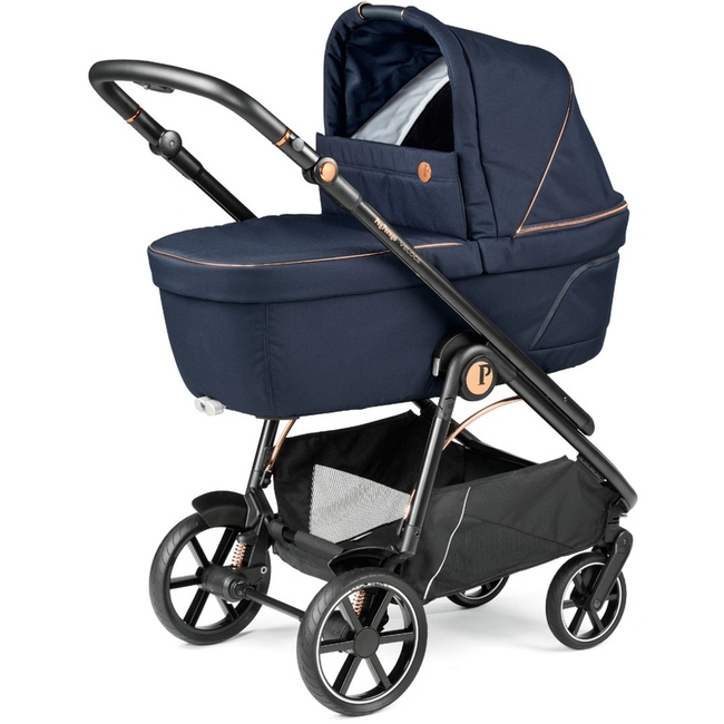 Коляска 2 в 1 Peg Perego Veloce TC Belvedere Blue Shine