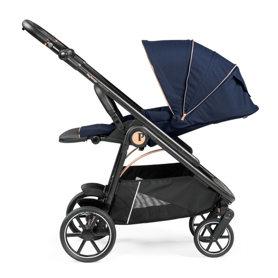 Коляска 2 в 1 Peg Perego Veloce TC Belvedere Blue Shine - 17