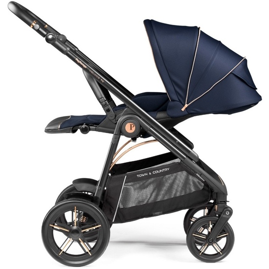 Коляска 2 в 1 Peg Perego Veloce TC Belvedere Blue Shine New - 14