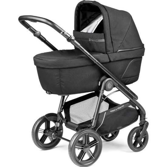 Коляска 2 в 1 Peg Perego Veloce TC Belvedere True Black New - 1