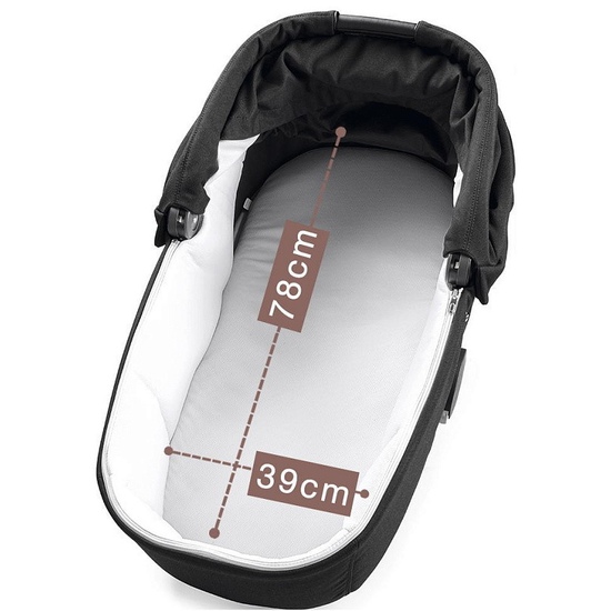 Коляска 2 в 1 Peg Perego Veloce TC Belvedere True Black New - 17