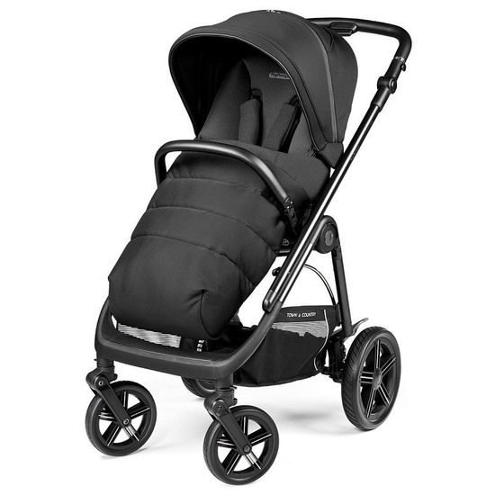 Коляска 2 в 1 Peg Perego Veloce TC Belvedere True Black New - 20