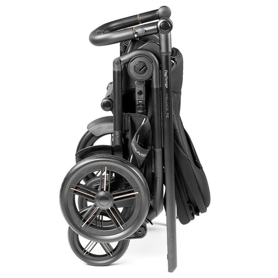 Коляска 2 в 1 Peg Perego Veloce TC Belvedere True Black New - 39
